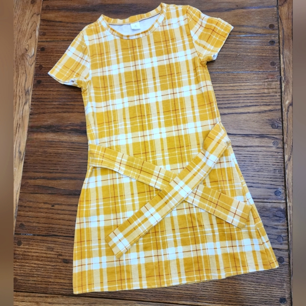 Retro plaid dress